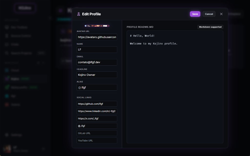 Edit Profile